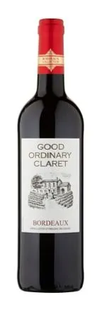 Berry Bros. & Rudd Good Ordinary Claret, Tinto, 2020, Bordeaux. Imagen de botella
