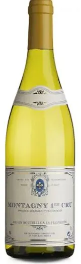 CAVE DES VIGNERONS DU BUXY M&S, Blanco, 2021, Montagny premier cru. Imagen de botella