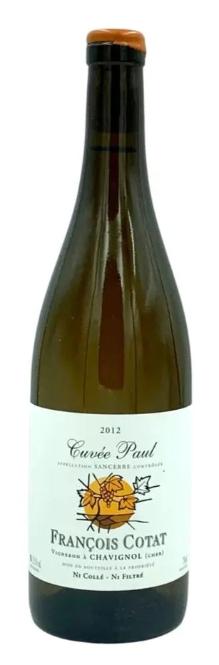 FRANCOIS COTAT (SANCERRE) Cuvee Paul, Weiß, 2012, Sancerre. Flaschenabbildung