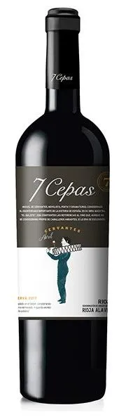GRUPO SOLAR DE SAMANIEGO SL SOLAR DE SAMANIEGO 7 CEPAS, Reserva, Tinto, 2017, Rioja. Imagen de botella