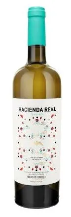 DCOOP S.C. AND HACIENDA REAL, Airén, Weiß, 2022, La Mancha. Flaschenabbildung