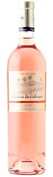 CHATEAU GALOUPET Château du Galoupet, Cru Classe, Rosé, 2015, Côtes de Provence. Flaschenabbildung