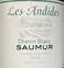 EARL LA PERRIERE (BELLEVIGNE-LES-CHATEAUX) Les Andides, Chenin Blanc, Blanc, 2021, Saumur. Étiquette