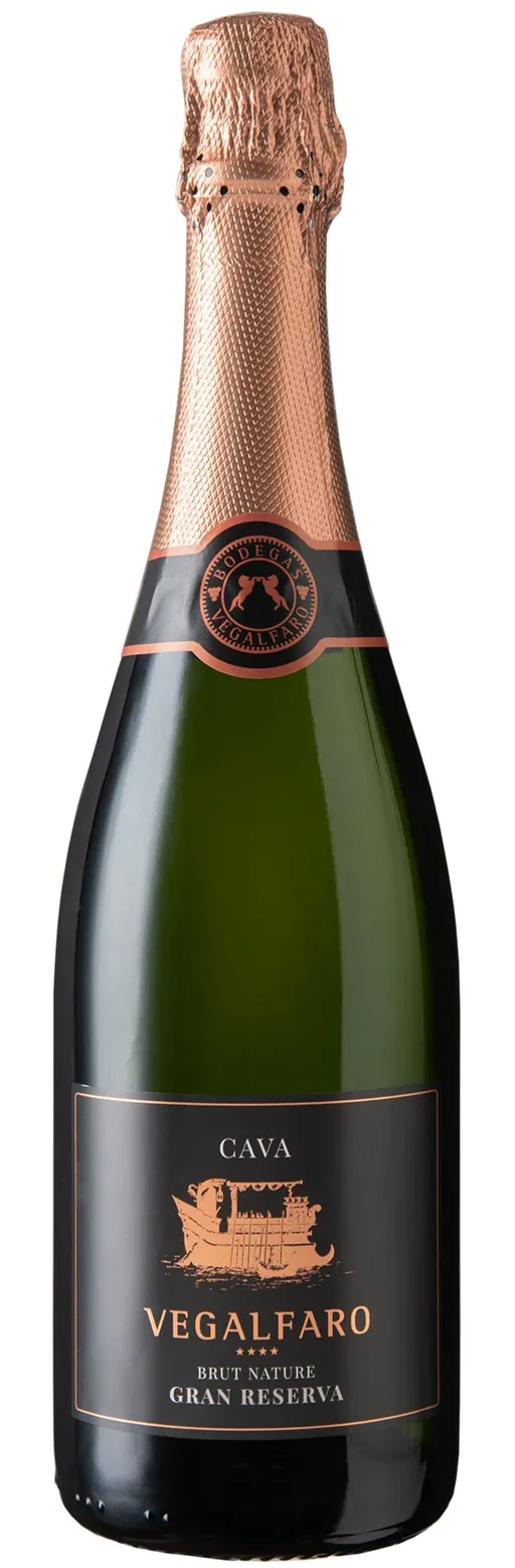 Bodegas Vegalfaro, Gran Reserva, Blanc, NV, Cava. Image de la bouteille