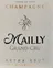 PRODUCTEURS MAILLY CHAMPAGNE MAILLY GRAND CRU, Millésime, Bianco, 2014, Champagne. Etichetta frontale