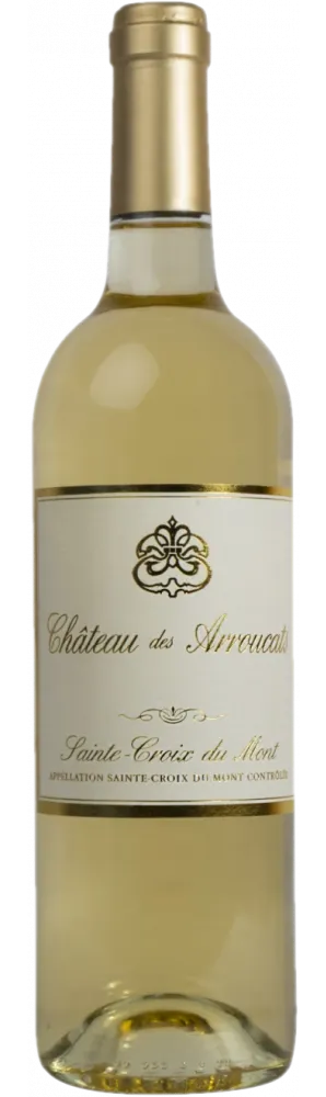 Vignobles Labat Lapouge Château Des Arroucats, Blanco, 2021, Sainte-Croix-du-Mont. Imagen de botella