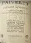 THIERRY FAIVELEY Domaine Faiveley, Grand Cru, Red, 2013, Clos de Vougeot ou Clos Vougeot. Back label