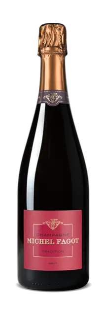 SAS CHAMPAGNE MICHEL FAGOT CHAMPAGNE MICHEL FAGOT, LA GRANDE TRADITION, Bianco, NV, Champagne. Immagine della bottiglia