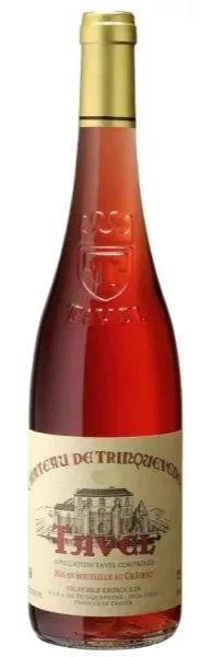 SCEA CHATEAU DE TRINQUEVEDEL Château de Trinquevedel, Rosado, 2015, Tavel. Imagen de botella