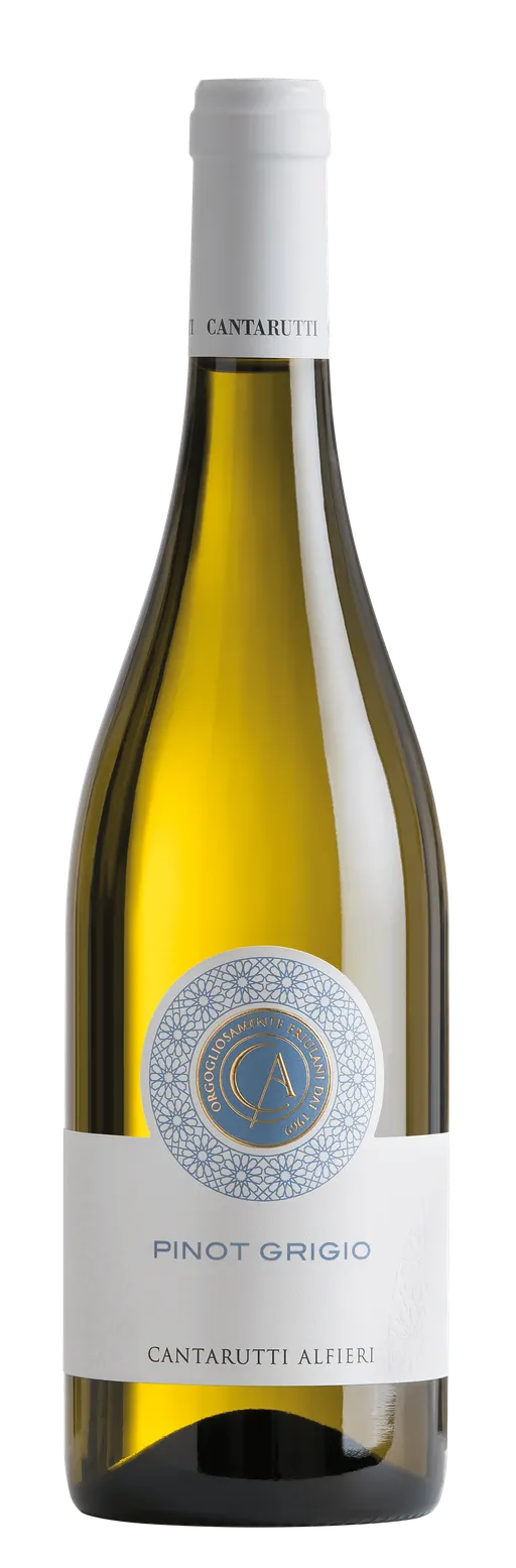 Azienda Cantarutti Alfieri Società Agricola Semplice PINOT GRIGIO, Blanco, 2023, Friuli Colli Orientali. Imagen de botella