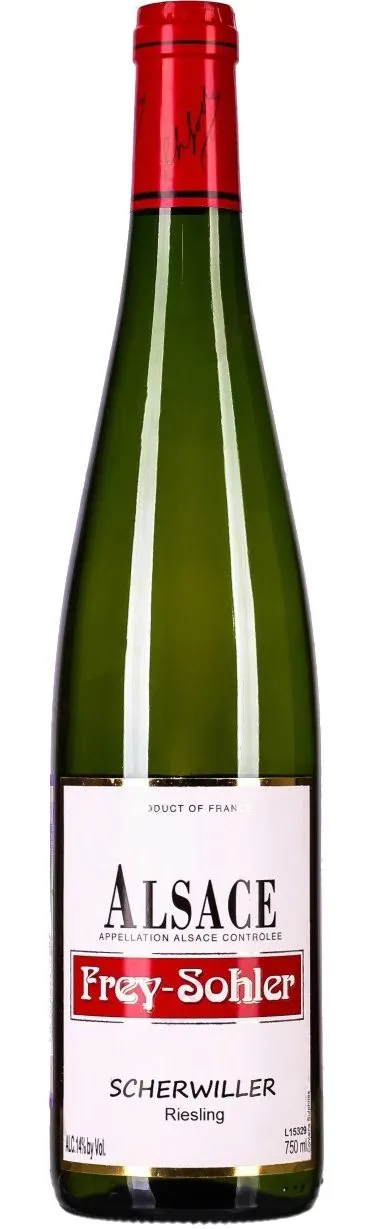 FREY-SOHLER, Riesling, Bianco, 2018, Alsace Scherwiller. Immagine della bottiglia