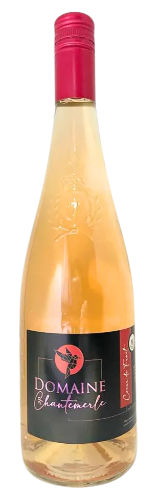 LAURILLEUX CHANTEMERLE DOMAINE CHANTEMERLE, Rosé, 2022, Cabernet d'Anjou. Bottle image