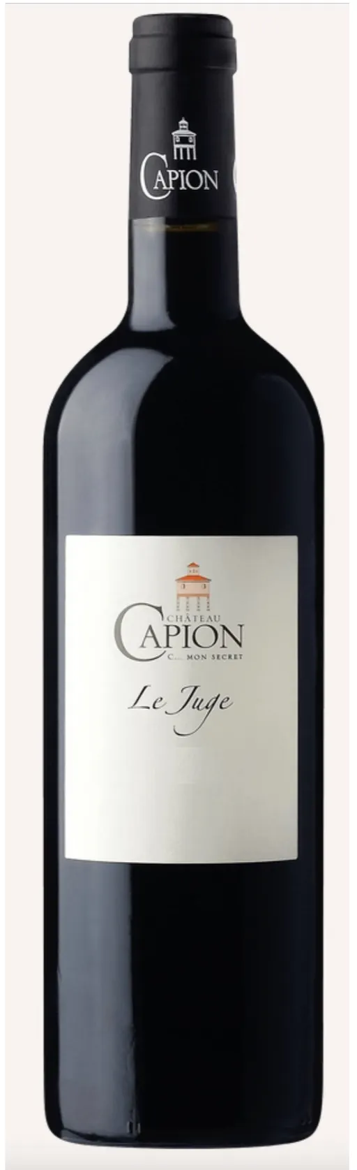 Château Capion LE JUGE, Red, 2007, Languedoc. Bottle image