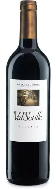 BODEGAS ISMAEL ARROYO SL ValSotillo, Reserva, Red, 2001, Ribera del Duero. Bottle image