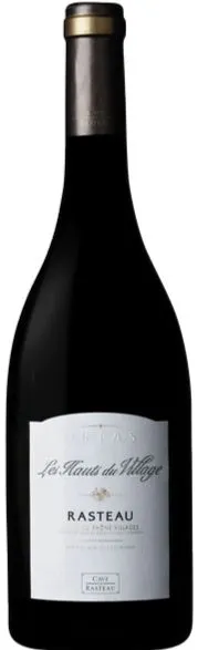 CAVE COOP AGRICOLE VIGNERONS DE RASTEAU Les Hauts du Village, Red, 2012, Rasteau. Bottle image