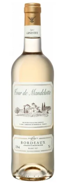 Cour de Mandelotte TOUR DE MANDELOTTE, White, 2019, Bordeaux. Bottle image