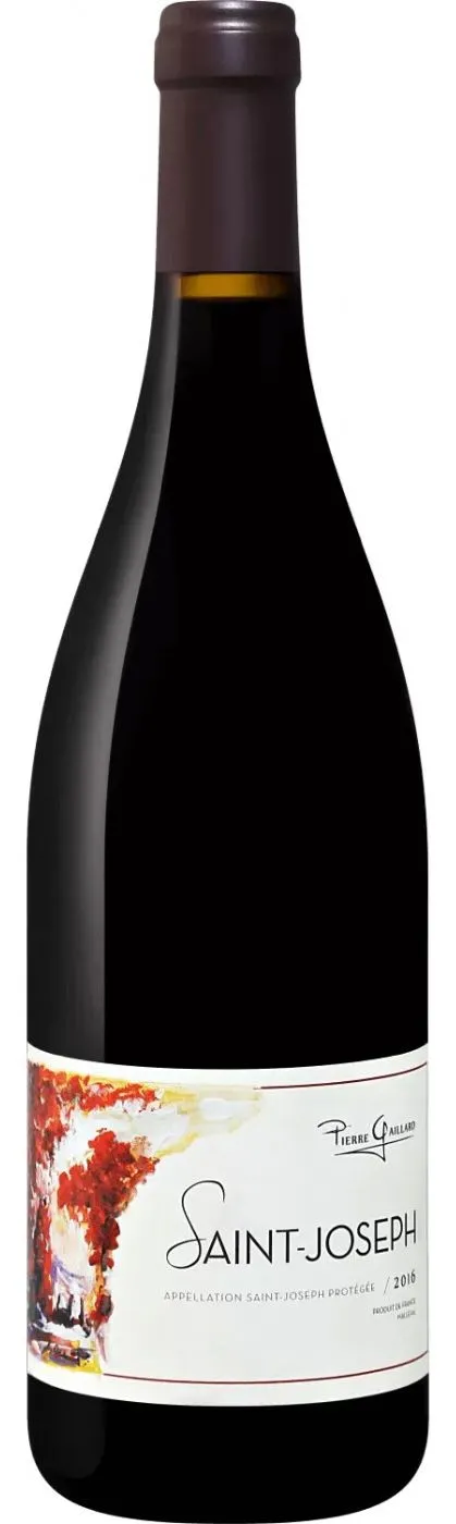 Pierre Gaillard, Rouge, 2019, Saint-Joseph. Image de la bouteille