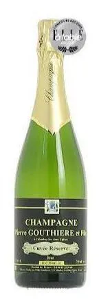 WILLY GOUTHIERE (COLOMBEY LES DEUX EGLISES) Champagne Pierre Gouthiere, Cuvée réservée, White, NV, Champagne. Bottle image