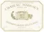 SCA CHATEAU MARGAUX Château Margaux, Premier Grand Cru Classé, Tinto, 1928, Margaux. Etiqueta frontal