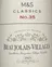 PAUL SAPIN SA M&S CLASSICS, No.35, Rosso, 2021, Beaujolais Villages. Etichetta frontale