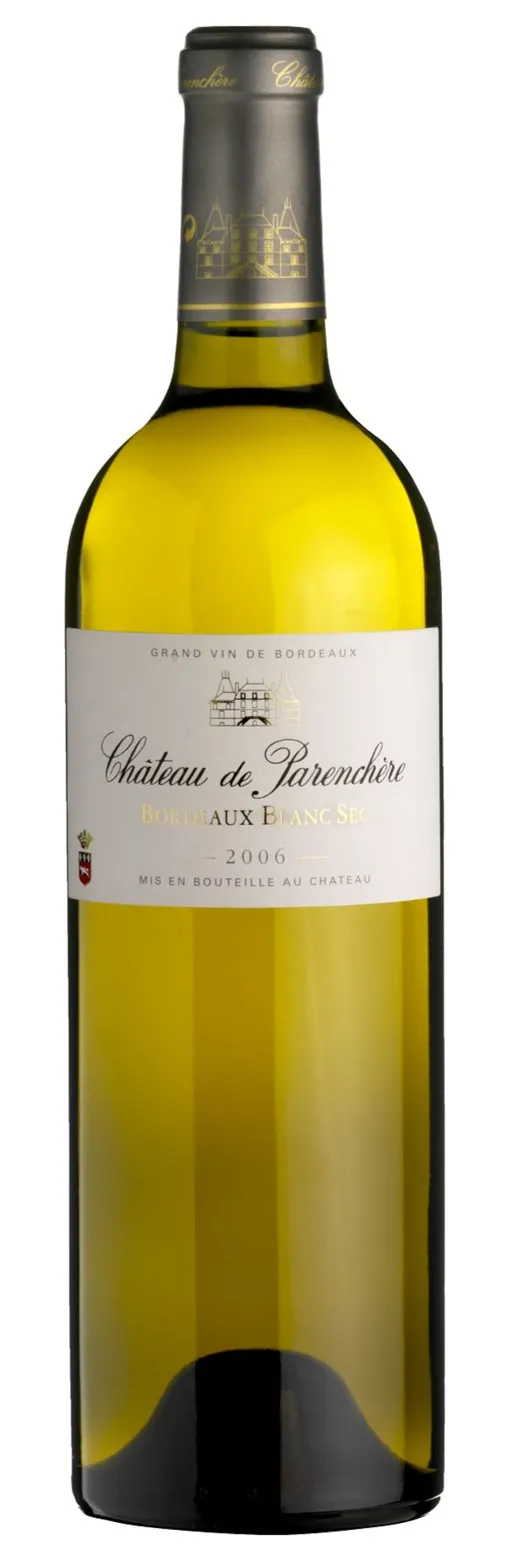 SAS Château de Parenchère Château de Parenchère, Weiß, 2019, Bordeaux. Flaschenabbildung