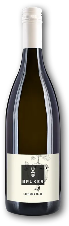 Bruker, Sauvignon Blanc Gutswein, White, 2021. Bottle image