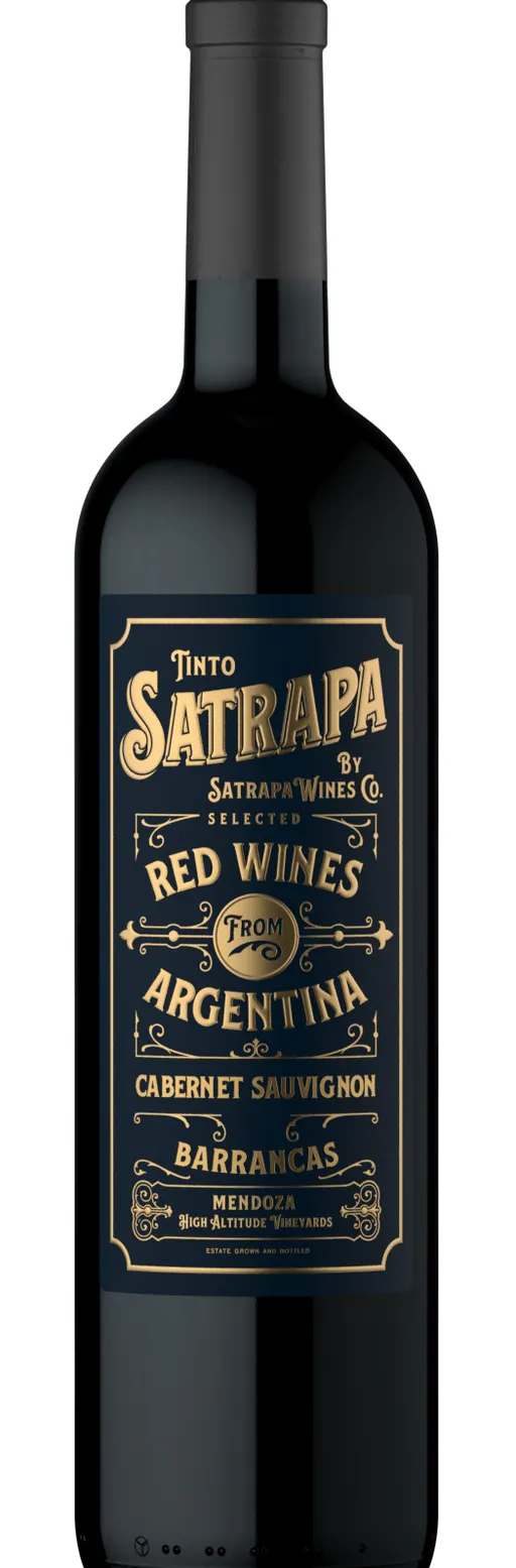 SATRAPA, BARRANCAS CABERNET SAUVIGNON, Red, 2023, Barrancas. Bottle image