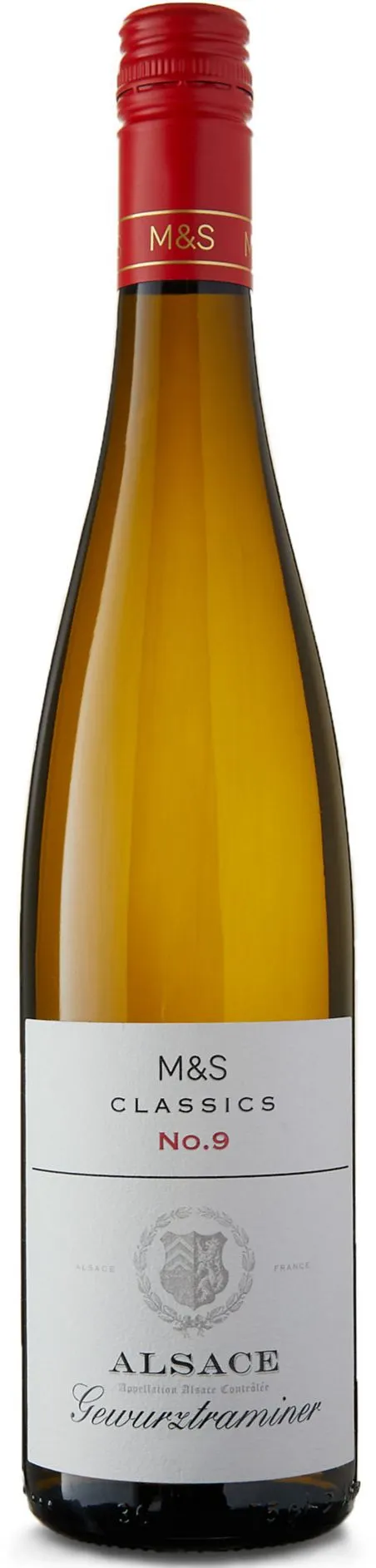Cave Du Roi Dagobert M&S CLASSICS, No. 9 Gewürztraminer, White, 2021, Alsace. Bottle image
