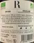 Domaine de la Royère Sitis, Red, 2020, Vaucluse. Back label