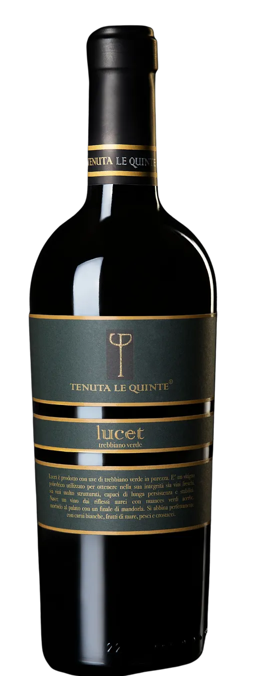 SOCIETA' AGRICOLA TENUTA LE QUINTE S.R.L. LUCET, White, 2020, Lazio. Bottle image