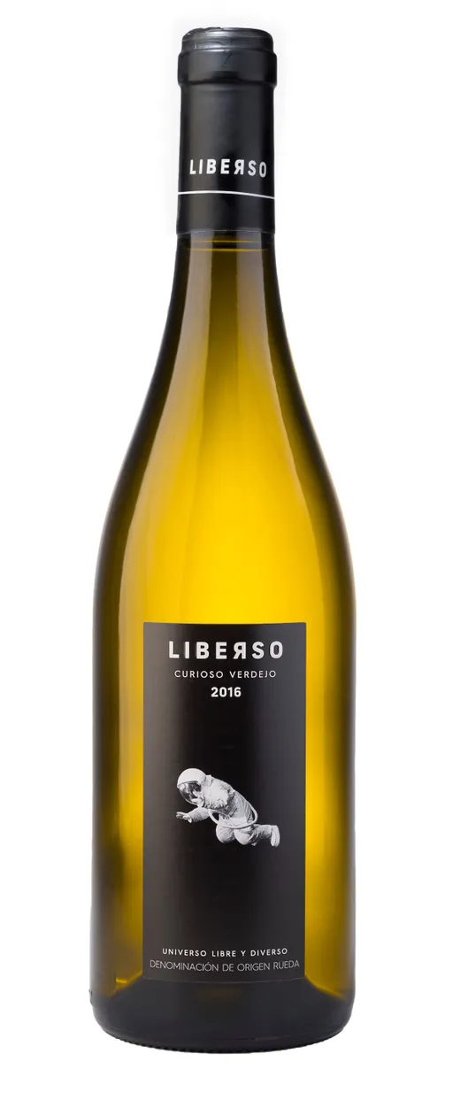 BODEGAS DE CRIANZA DE POZALDEZ SL. Liberso Curioso, Verdejo, White, 2016, Rueda. Bottle image