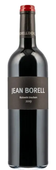 Borell-Diehl Jean Borell, Rouge, 2019, Pfalz. Image de la bouteille