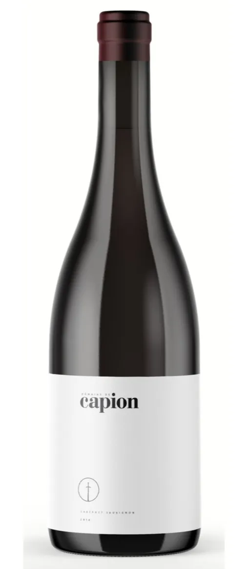 Château Capion DOMAINE DE CAPION, Tinto, 2018, Saint-Guilhem-le-Désert. Imagen de botella