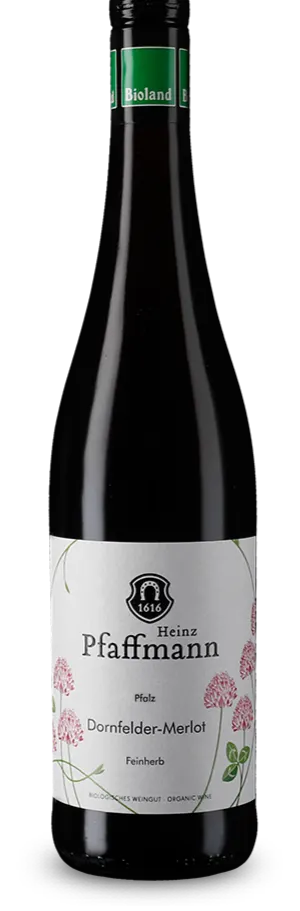1616 Heinz Pfaffmann Dornfelder-Merlot, Tinto, NV, Pfalz. Imagen de botella