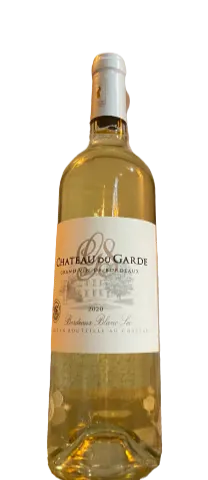 EARL SUBRA Chateau du Garde, White, 2021, Bordeaux. Bottle image