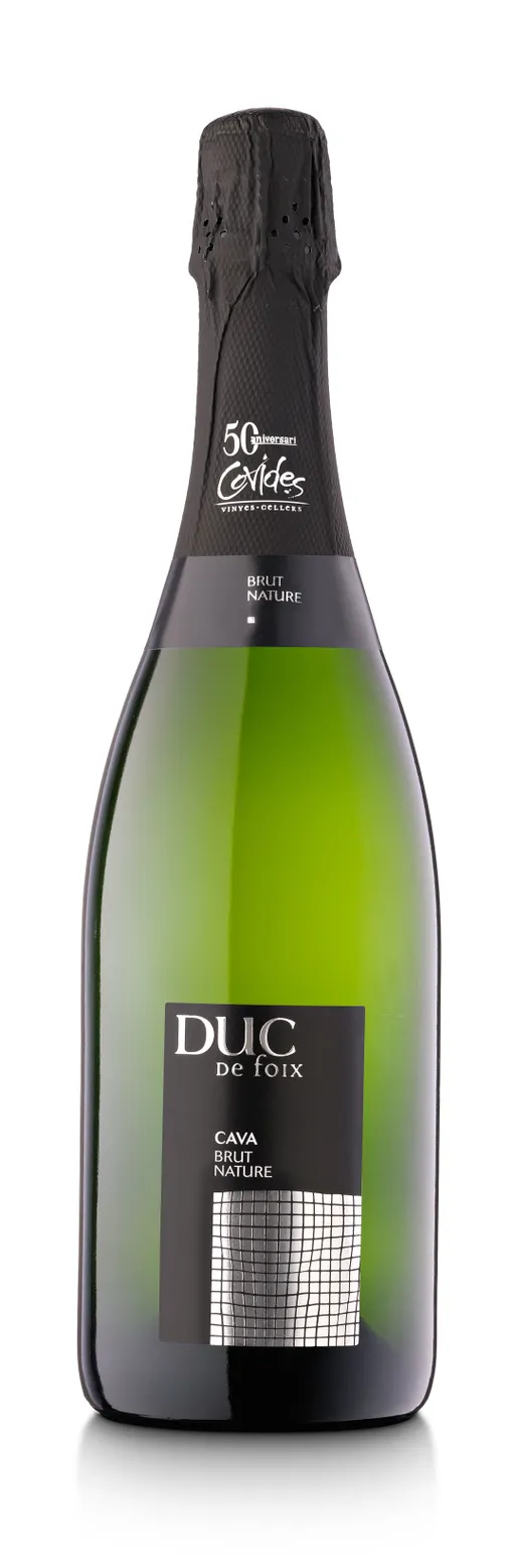 Covides SCCL DUC DE FOIX, Blanco, NV, Cava. Imagen de botella