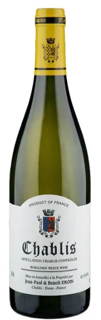 Jean-Paul Et Benoît Droin Jean-Paul & Benoit Droin, White, 2020, Chablis. Bottle image