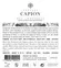 Château Capion, White, 2017, Languedoc. Back label