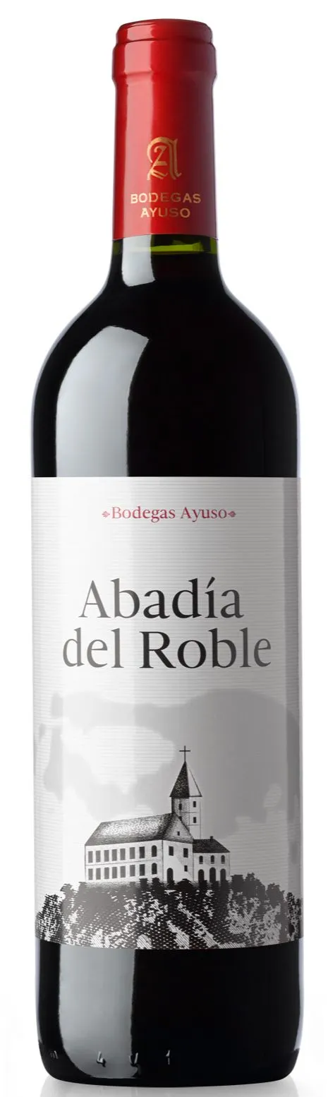 BODEGAS AYUSO SL ABADIA DEL ROBLE, Red, Rot, NV, La Mancha. Flaschenabbildung