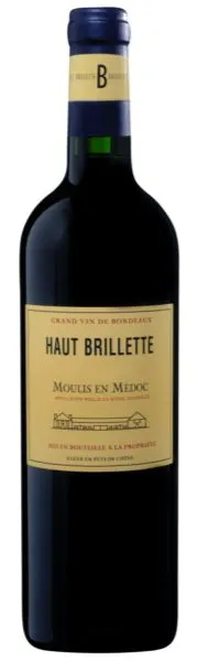 Château Brillette Haut Brillette, Red, 2015, Moulis ou Moulis-en-Médoc. Bottle image