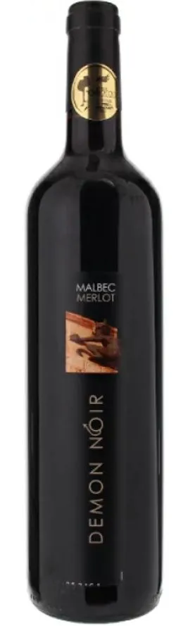 VINOVALIE (SAINT-SULPICE-LA-POINTE) Démon Noir, Malbec Merlot, Rouge, 2020, Comté tolosan. Image de la bouteille