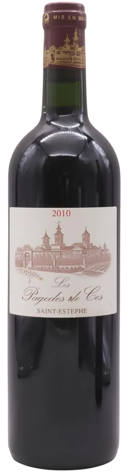 DOMAINES REYBIER LES PAGODES DE COS, Red, 2010, Saint-Estèphe. Bottle image