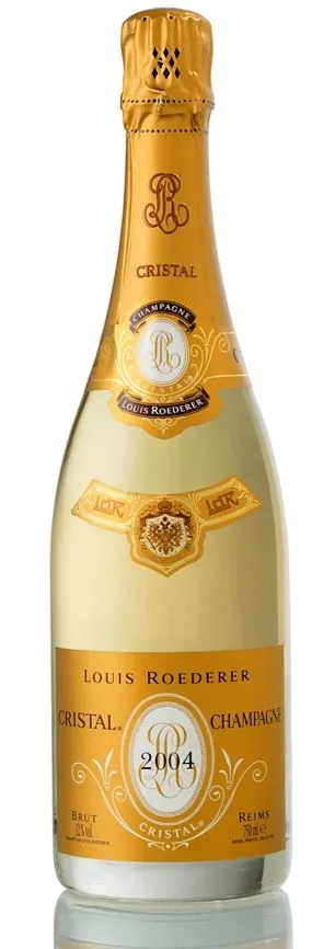 CHAMPAGNE LOUIS ROEDERER (REIMS) Cristal, Blanc, 2004, Champagne. Image de la bouteille