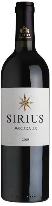 SOC CIVILE AGRC CHATEAU D'ARGADENS Sirius, Tinto, 2018, Bordeaux. Imagen de botella