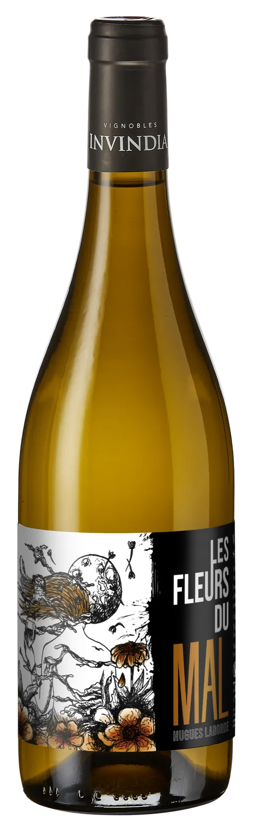 CHATEAU AURORE Les Fleurs du Mal, White, 2022, Bordeaux. Bottle image