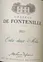 SOCIETE CIVILE DU CHATEAU DE FONTENILLE (LA SAUVE) Château De Fontenille, Weiß, 2021, Entre-deux-Mers. Das vordere Etikett