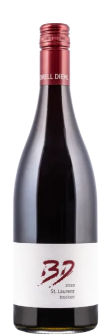 Borell-Diehl, St. Laurent, Tinto, 2020, Pfalz. Imagen de botella