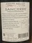 VIGNOBLES JOSEPH MELLOT PERE ET FILS La Gravelière, Bianco, 2022, Sancerre. Etichetta sul retro