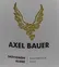 Axel Bauer, Sauvignon Blanc Meisterstück, Blanco, 2020, Badischer Landwein. Etiqueta frontal