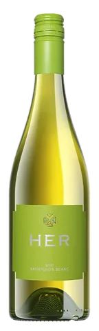 Adama Her, Sauvignon Blanc, Blanco, 2021, Western Cape. Imagen de botella